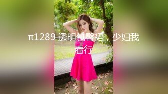 π1289 透明包臀裙，少妇我看行