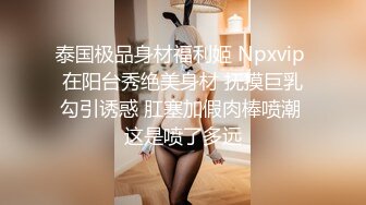 泰国极品身材福利姬 Npxvip 在阳台秀绝美身材 抚摸巨乳勾引诱惑 肛塞加假肉棒喷潮 这是喷了多远