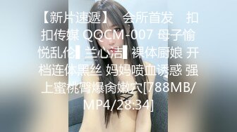 【新片速遞】✿会所首发✿ 扣扣传媒 QQCM-007 母子愉悦乱伦▌兰心洁▌裸体厨娘 开档连体黑丝 妈妈喷血诱惑 强上蜜桃臀爆肏嫩穴[788MB/MP4/28:34]