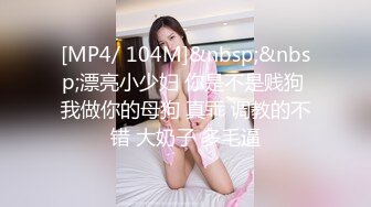 [MP4/ 104M]&nbsp;&nbsp;漂亮小少妇 你是不是贱狗 我做你的母狗 真乖 调教的不错 大奶子 多毛逼