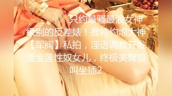 ❣️❣️❣️只约最骚最浪女神级别的反差婊！推特约炮大神【军阀】私拍，淫语调教开发潘金莲性奴女儿，终极美臀浪叫坐插2