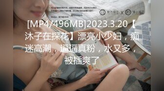 [MP4/496MB]2023.3.20【沐子在探花】漂亮小少妇，痴迷高潮，逼逼真粉，水又多，被插爽了