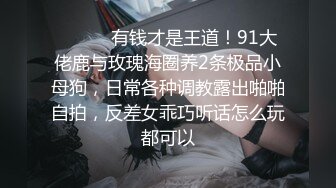 ⚫️⚫️有钱才是王道！91大佬鹿与玫瑰海圈养2条极品小母狗，日常各种调教露出啪啪自拍，反差女乖巧听话怎么玩都可以