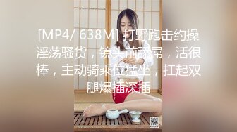 [MP4/ 638M] 打野跑击约操淫荡骚货，镜头前舔屌，活很棒，主动骑乘位猛坐，扛起双腿爆插深插