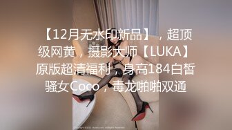 【12月无水印新品】，超顶级网黄，摄影大师【LUKA】原版超清福利，身高184白皙骚女Coco，毒龙啪啪双通