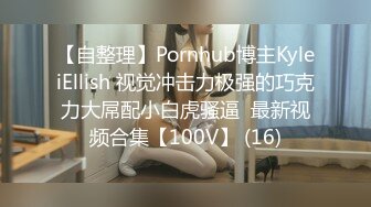 【自整理】Pornhub博主KyleiEllish 视觉冲击力极强的巧克力大屌配小白虎骚逼  最新视频合集【100V】 (16)